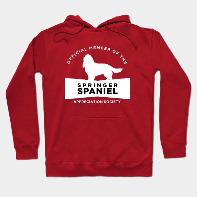 Springer Spaniel Appreciation Society Hoodie by Rumble Dog Tees